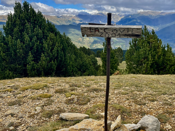 La Covil, un cim de la Serra de Montgrony (Ripollès)