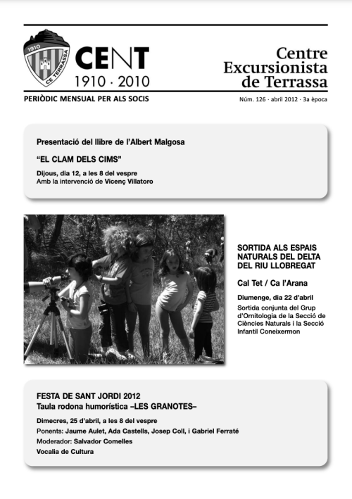 El Butlletí: Abril 2012
